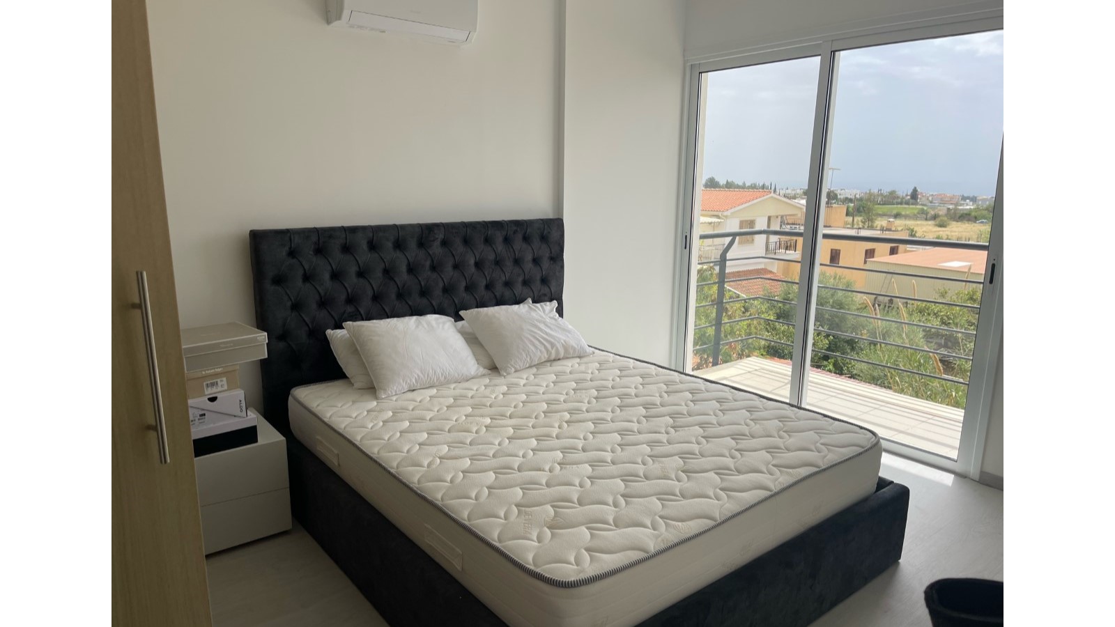 Bedroom with Brand New Bed at CBA Residences, Mesa Chorio, Cyprus