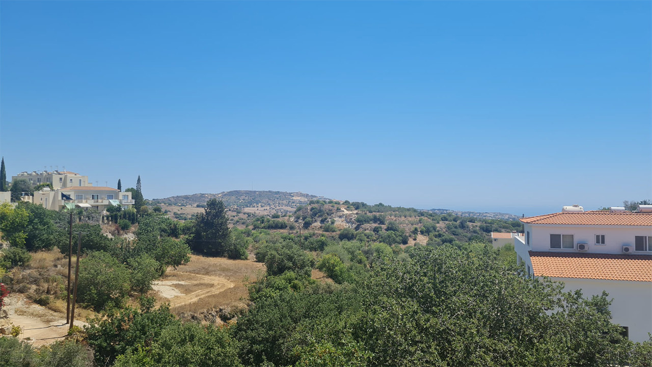 Scenic View from CBA Valley Apartment in Mesa Chorio, Cyprus